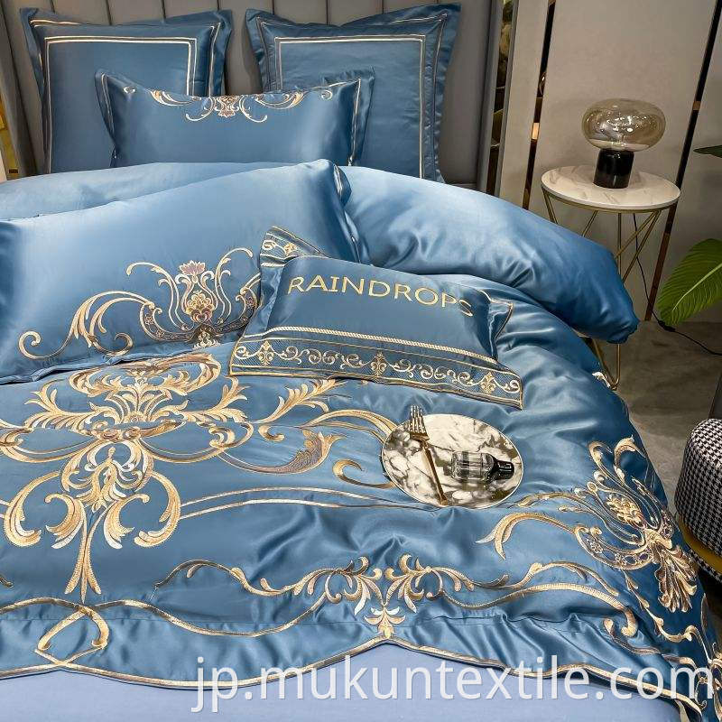  Cotton Embroidery Bedding Set